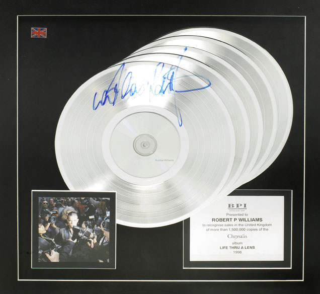 Robbie Williams charity auction 3