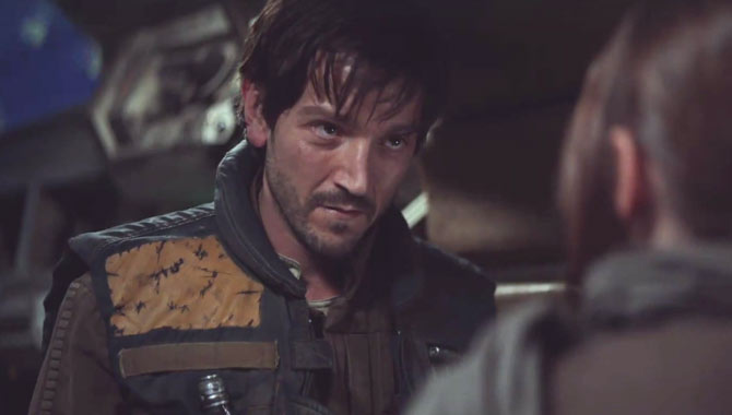 Diego Luna in Rogue One: A Star Wars Story