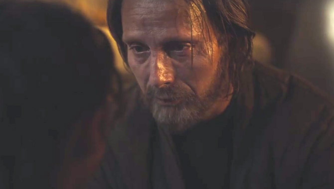 Mads Mikkelsen in Rogue One: A Star Wars Story