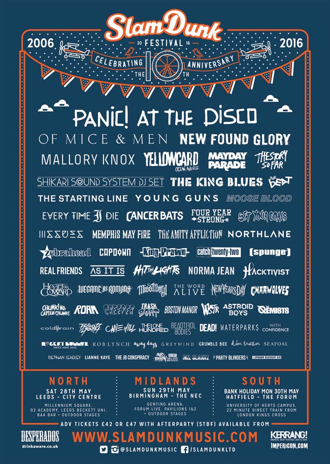 Slam Dunk 2016 Poster