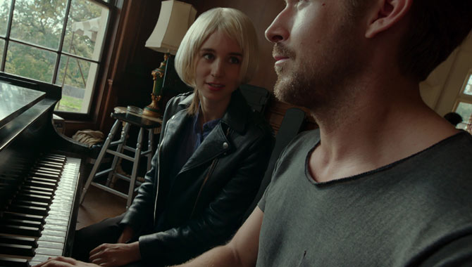 Ryan Gosling and Rooney Mara in Song To Song