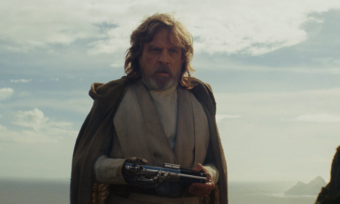 Mark Hamill in 'Star Wars: The Last Jedi'