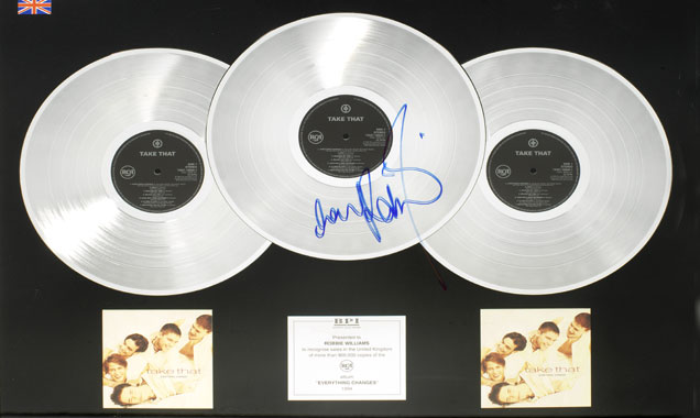 Robbie Williams charity auction 2