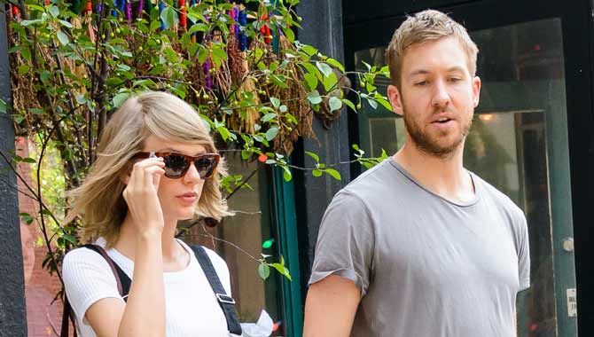 Taylor Swift and Calvin Harris