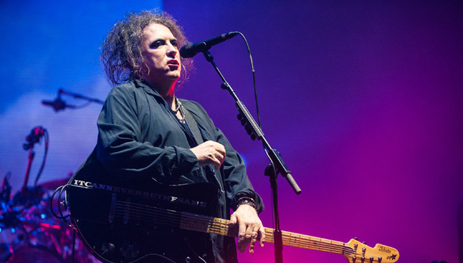The Cure perform at Wembley in 2016
