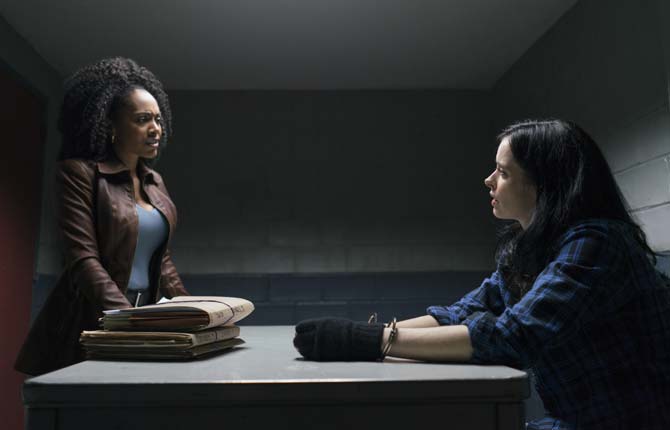 Simone Missick and Krysten Ritter star in 'The Defenders'