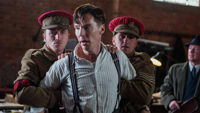 Benedict as Alan Turing