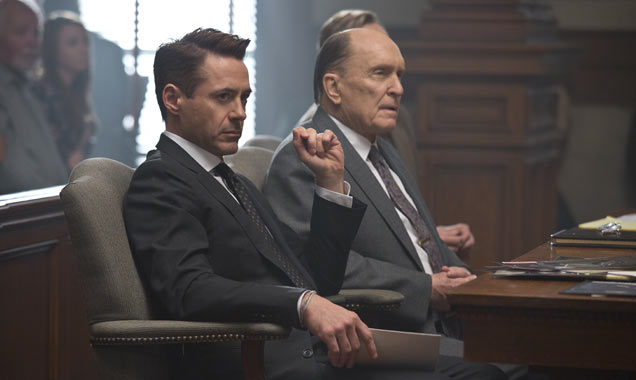 Downey Jr. and Duvall in The Judge