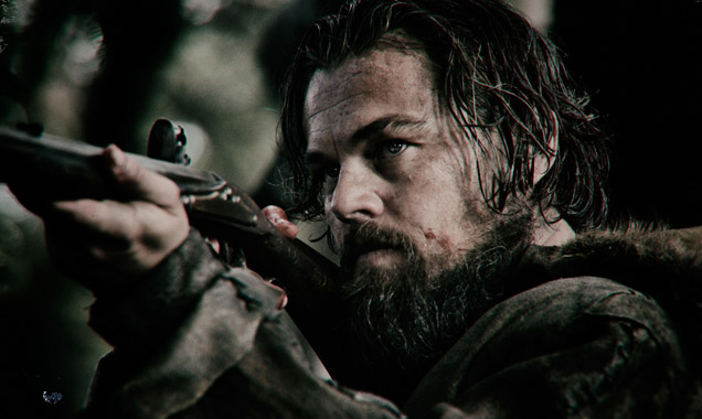 Leonardo DiCaprio in The Revenant