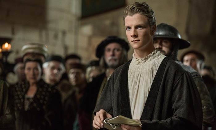 The OA star Patrick Gibson in The White Princess