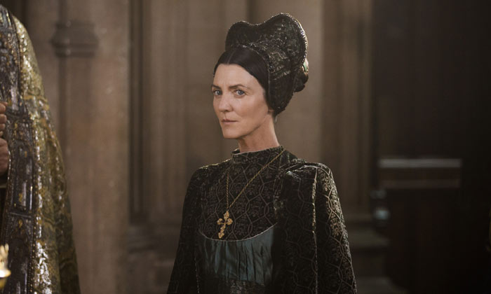 Michelle Fairley takes on the role of Margaret Beaufort