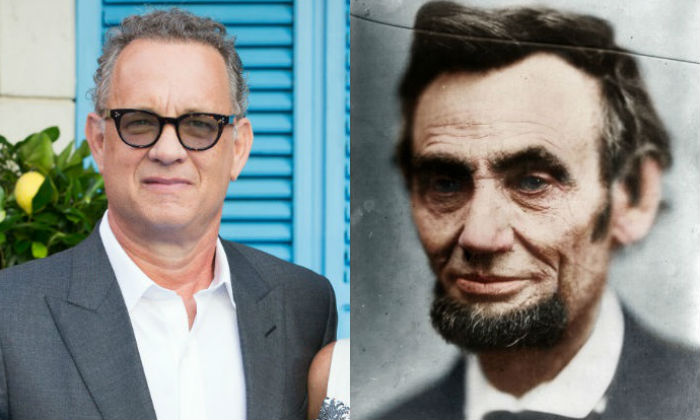Tom Hanks and Abraham Lincoln