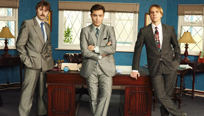 James Buckley, Ed Westwick and Joe Thomas star in 'White Gold'