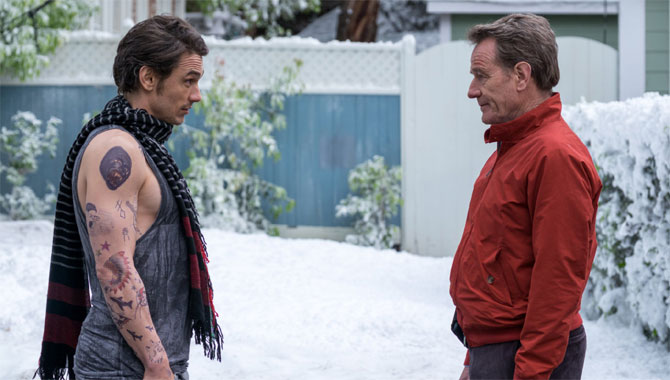 James Franco and Bryan Cranston in Why Him?