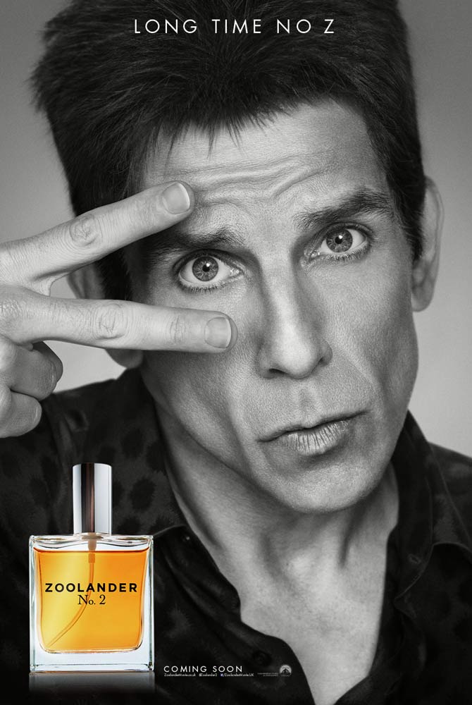 'Zoolander 2' perfume poster