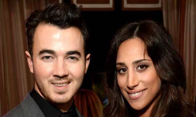 Kevin and Danielle Jonas at the 8th Annual Hollywood Domino Gala, in Los Angeles (Credit Michael Kovac - Getty Images)