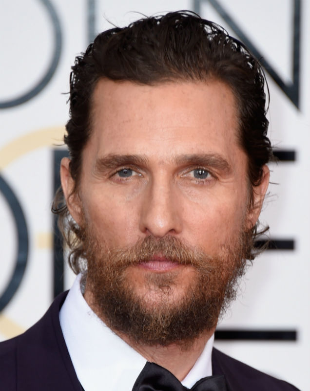 Matthew McConaughey at the 2015 Golden Globes