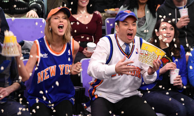 Taylor Swift and Jimmy Fallon on 'The Tonight Show' 3