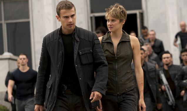 Shailene Woodley, Theo James, Insurgent Still