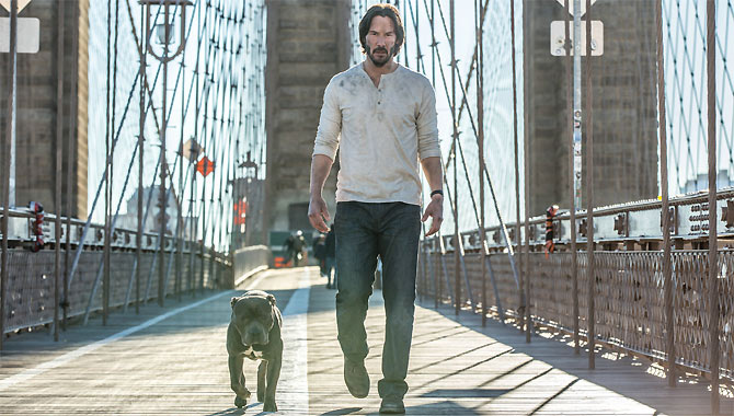 Keanu Reeves has starred as John Wick across two movies to-date
