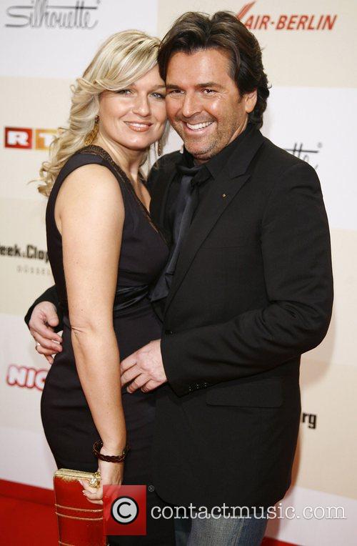 thomas anders with his wife claudia weidung anders 5060846