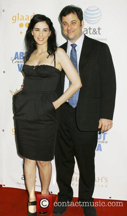 Sarah Silverman and Jimmy Kimmel