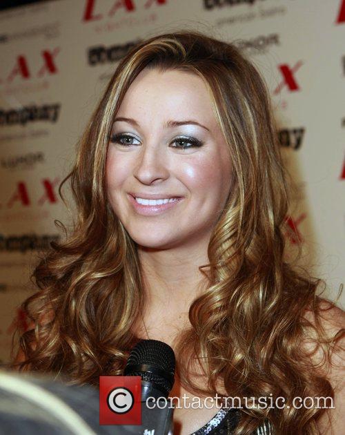 Ashley Leggat New Year's Eve party at LAX