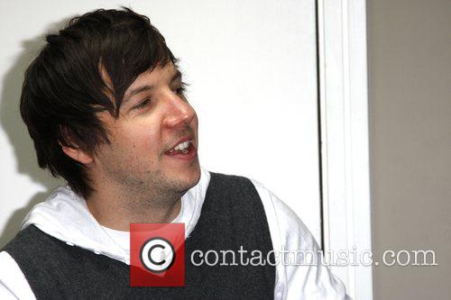 Pierre Bouvier Simple plan at an autograph signing
