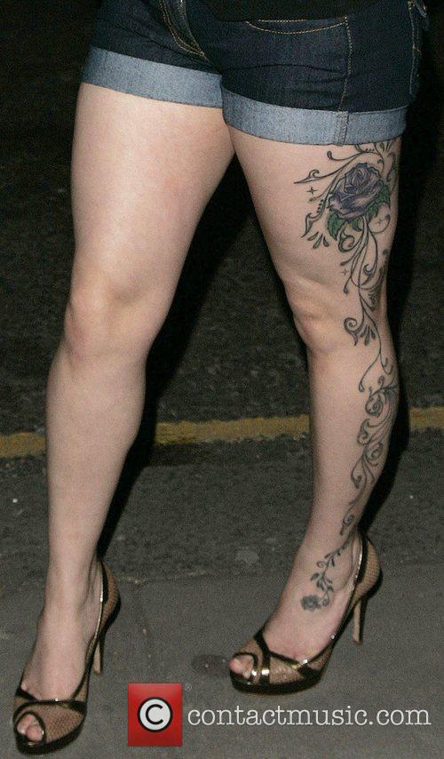 Flower Tattoo Mutya Buena