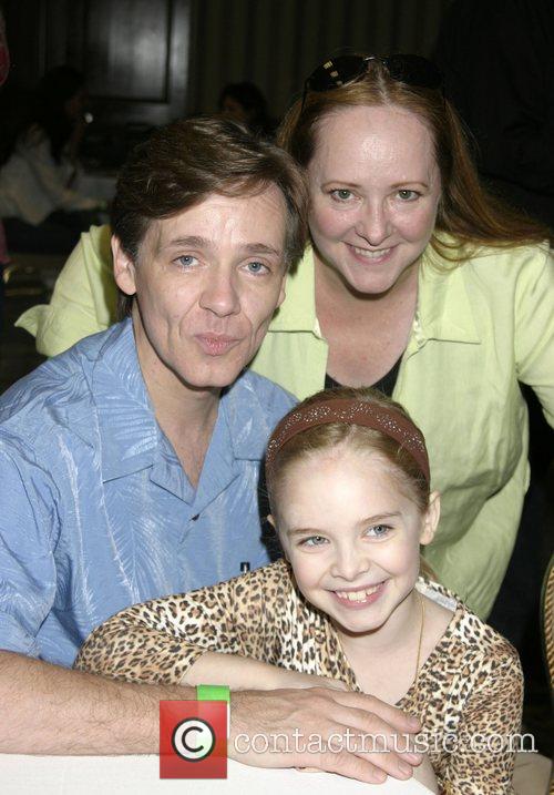 Darcy Rose Byrnes and her parents