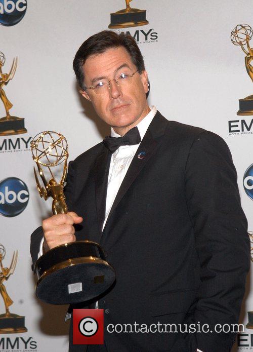 Stephen Colbert, Emmy Press Room