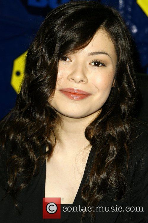miranda cosgrove at a cd signing promoting the new album of ...