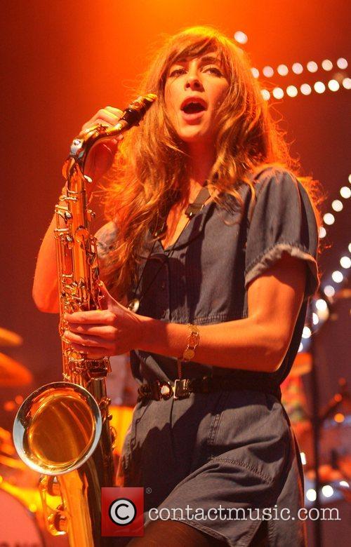 Abi Harding The Zutons performing at Live Music