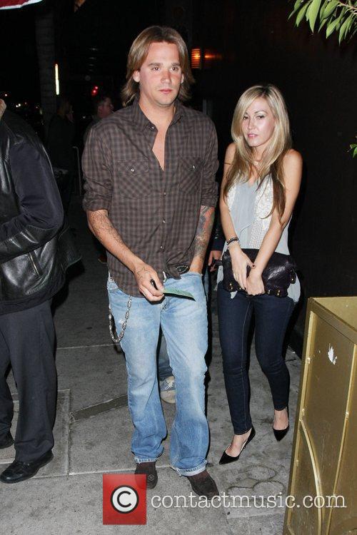 Sean Stewart outside Bar Deluxe Los Angeles, California