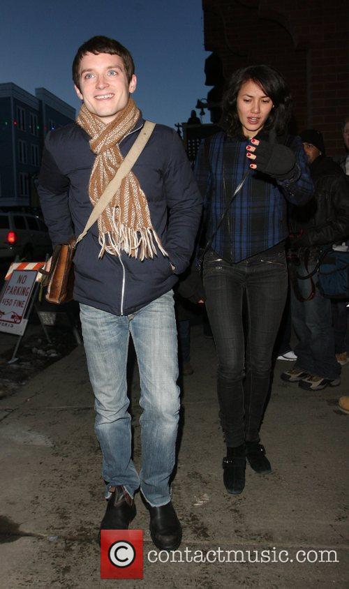 Elijah Wood and girlfriend Pamela Racine Sundance Film Festival