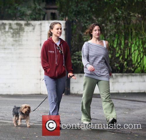 Natalie Portman Walking