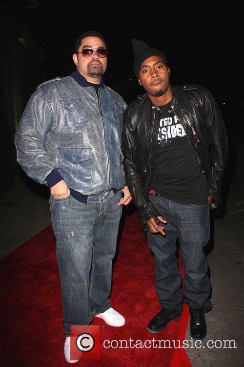 HEAVY D, Nas. Queen Latifahs Birthday Party at SIR - Arrivals. Los ...