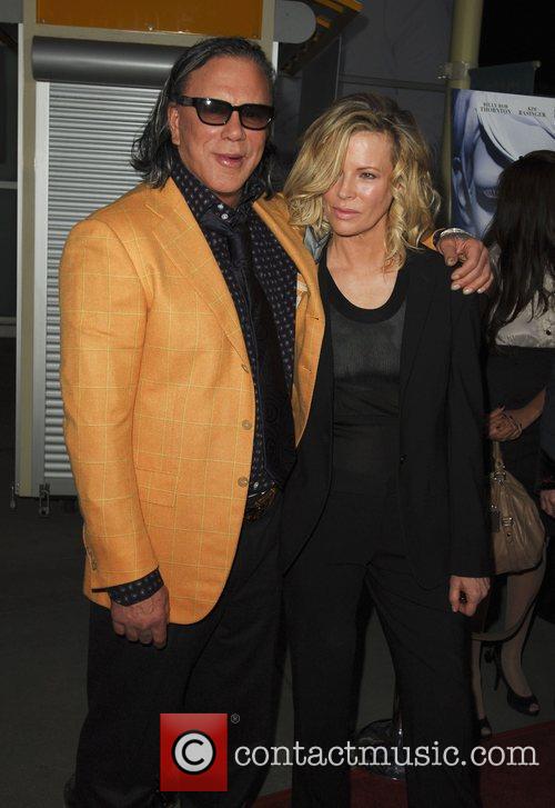 Mickey Rourke and Kim Bassinger World Premiere of