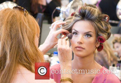 alessandra ambrosio hair color 2010. alessandra ambrosio hair up.