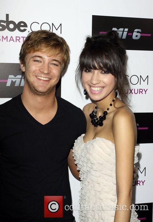 Michael Welch and Christian Serratos Mi-6 nightclub's grand opening party held at Mi-6 nightclub