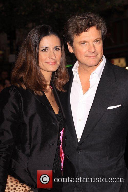 colin firth and livia giuggioli. Colin Firth Gallery