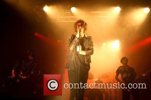 The Horrors performing in 2009