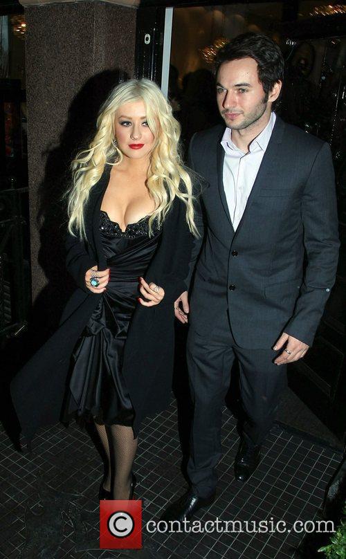 Christina Aguilera & Matt Rutler
