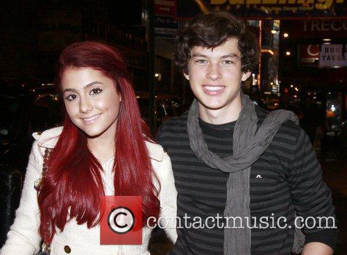 Ariana Grande and Graham Phillips out for a