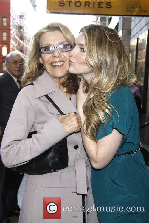 Jill Clayburgh and Lily Rabe Opening night of