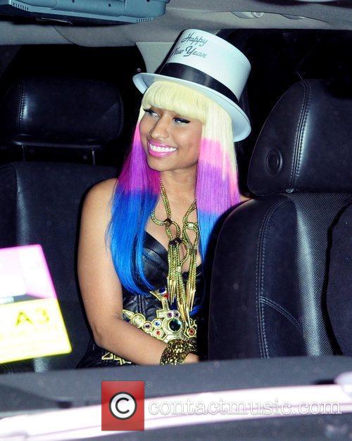 Nicki Minaj New Years Eve Party. Nicki Minajhost All Pink