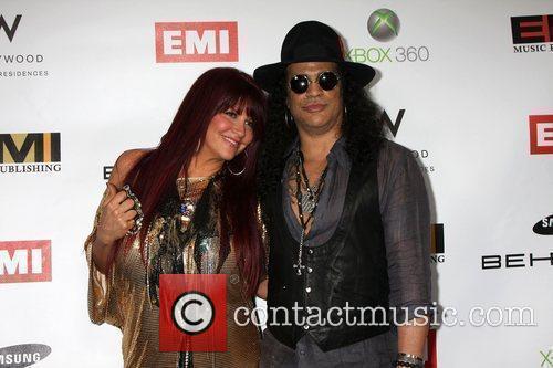 slash and perla ferrar. Slash and Perla Hudson Grammy