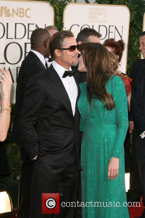 Brad Pitt and Angelina Jolie,