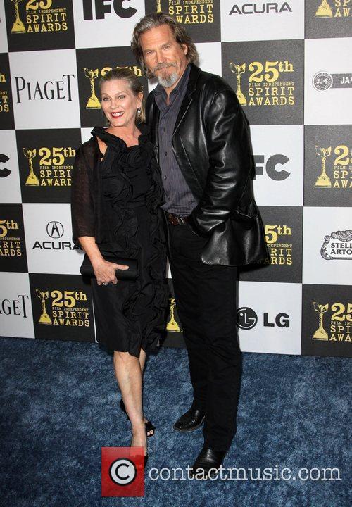 jeff bridges wife susan geston. Jeff Bridges Picture - Jeff Bridges (R) And Wife Susan Geston The.