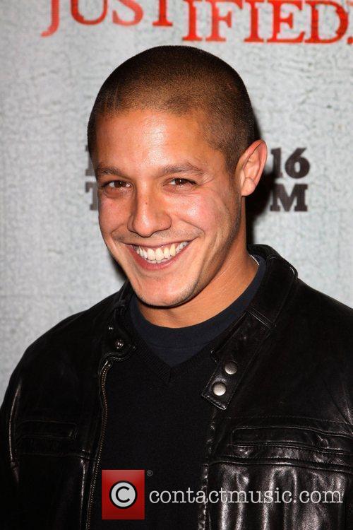 Theo Rossi FX's Justified Los Angeles Premiere